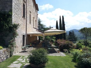 Spaltenna restaurant terrace