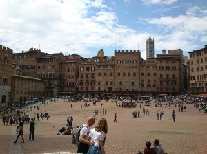 In Piazza del Campo - Siena In Piazza del Campo