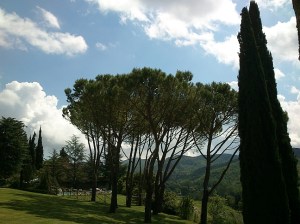 Tuscan countryside Tuscan countryside and gardens