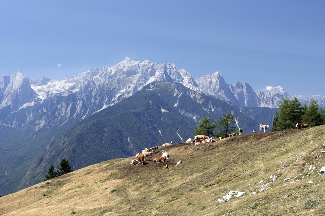 Majestic peaks around Triglav