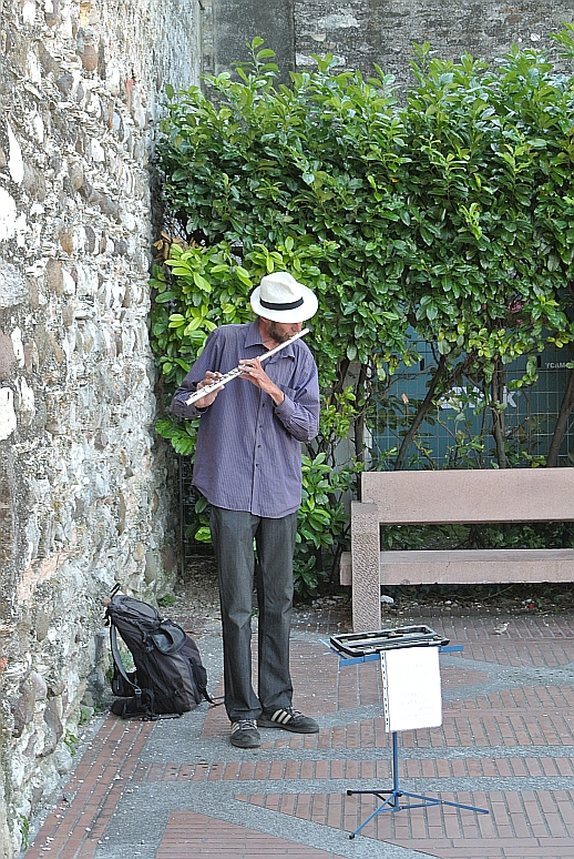 ... or be moved by the flute of a 55-year-old jobless man...