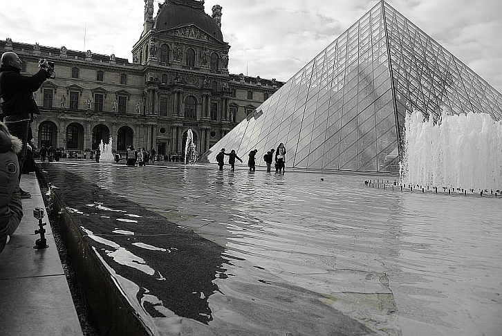 Stepping on water?